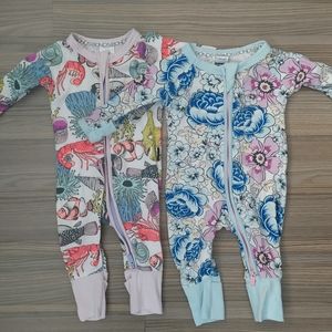 2 Bonds Wondersuits. Size Newborn 0000